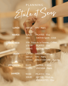 Planning 1er mars 26